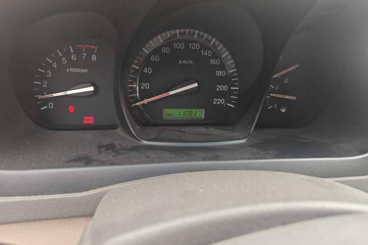 Used Kia Cerato 2012 1.6L MT GL Odometer Close Up