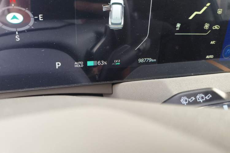 Used Kia EV5 2024 530 Land Odometer Close Up