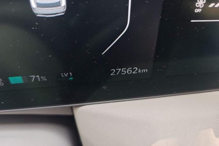 Used Kia EV5 2024 530 Land Odometer Close Up
