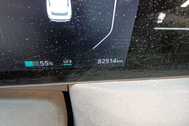 Used Kia EV5 2024 530 Light Odometer Close Up