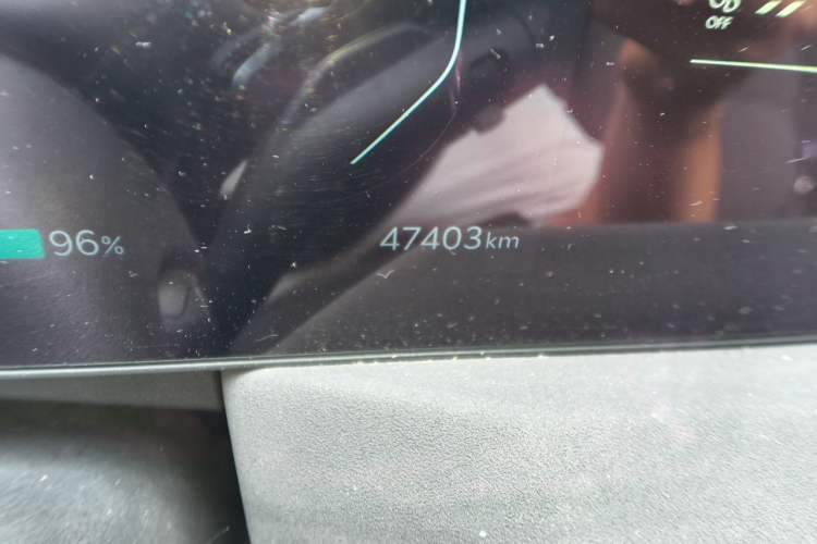 Used Kia EV5 2024 530 Light Odometer Close Up