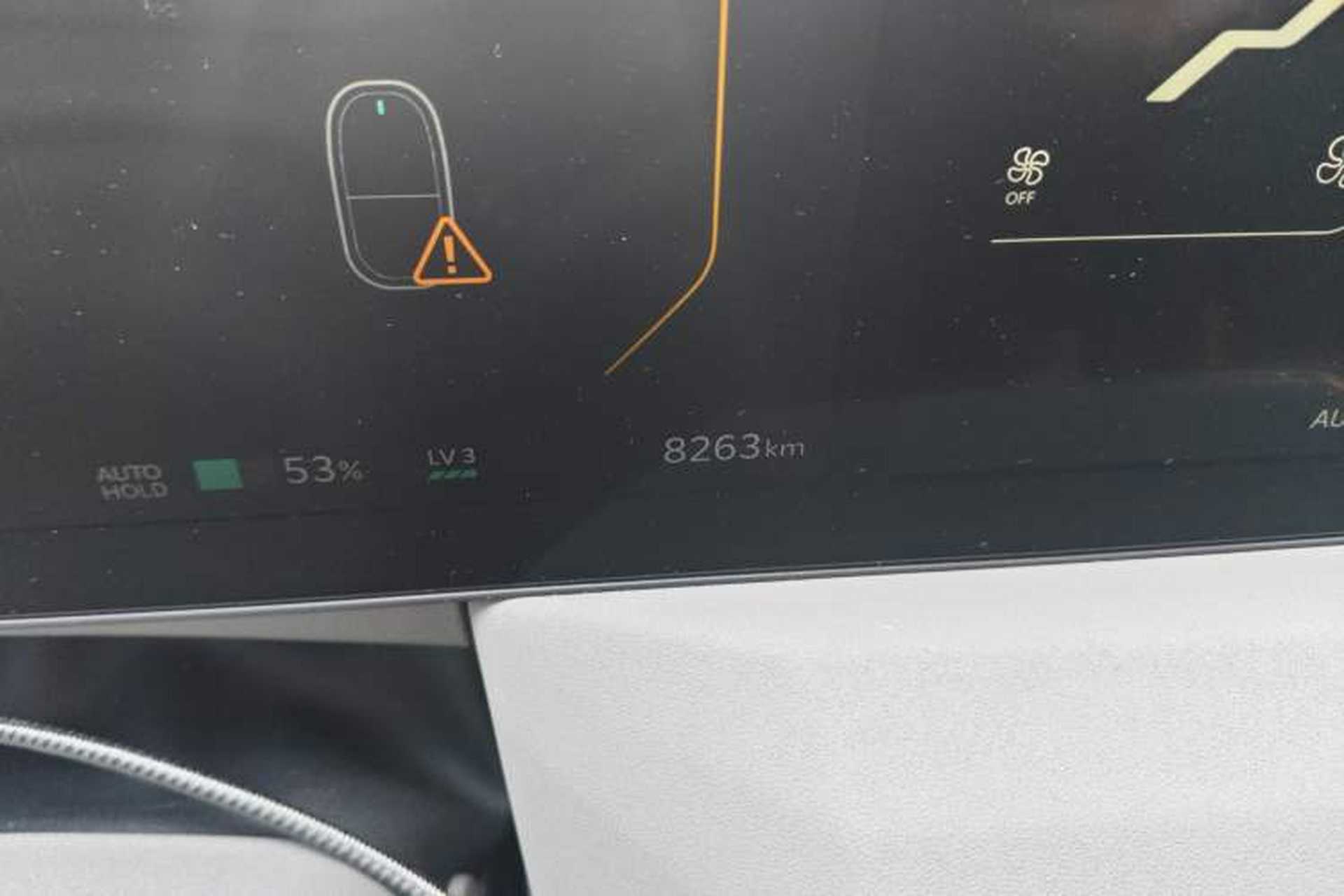 Used Kia EV5 2025 530 Air Odometer Close Up
