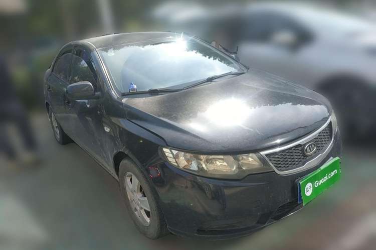 Used Kia Forte 2009 1.6L AT GL Front Right 45 Deg