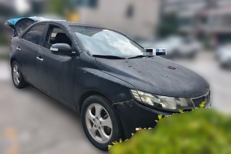 Used Kia Forte 2009 1.6L AT Premium Front Right 45 Deg