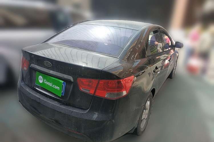 Used Kia Forte 2009 1.6L AT GL Rear Right 45 Deg