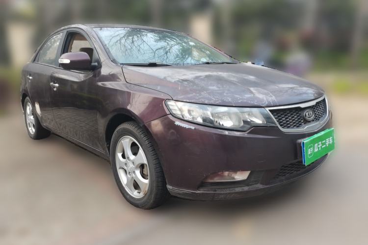 Used Kia Forte 2009 1.6L AT Premium Front Right 45 Deg