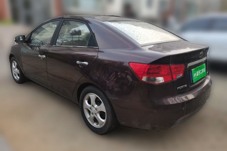 Used Kia Forte 2009 1.6L AT Premium Rear Left 45 Deg