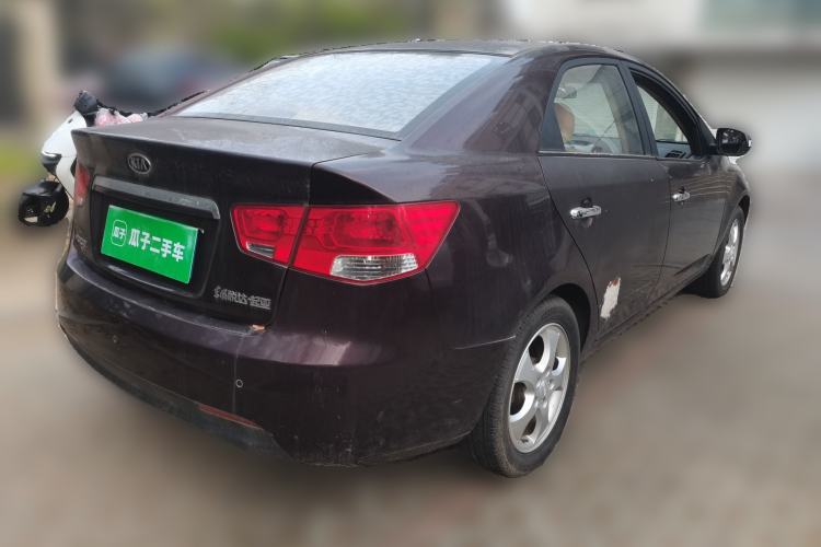 Used Kia Forte 2009 1.6L AT Premium Rear Right 45 Deg