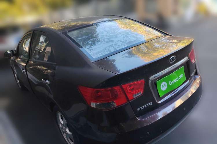 Used Kia Forte 2009 1.6L AT Premium Rear Left 45 Deg
