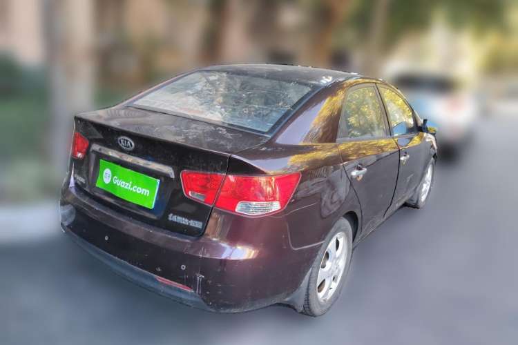 Used Kia Forte 2009 1.6L AT Premium Rear Right 45 Deg