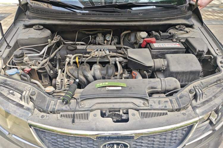 Used Kia Forte 2009 1.6L AT Premium Engine Bay