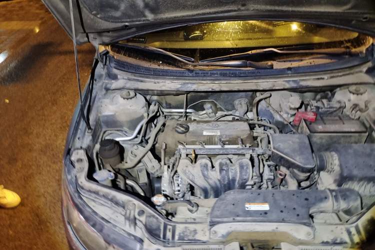 Used Kia Forte 2009 1.6L AT Premium Engine Bay Right