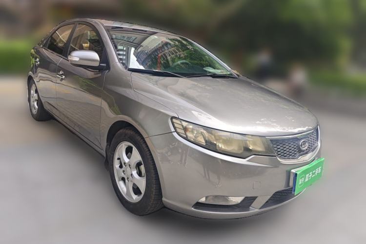 Used Kia Forte 2009 1.6L AT Premium Front Right 45 Deg