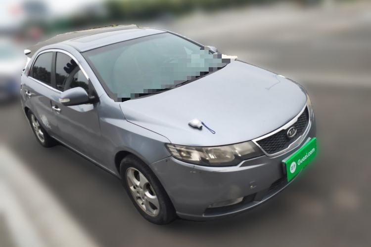 Used Kia Forte 2009 1.6L AT GLS Front Right 45 Deg