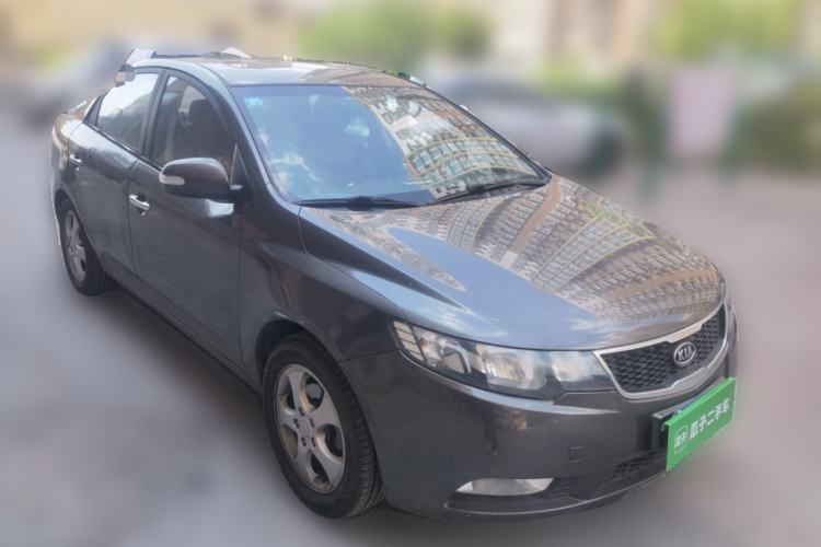 Used Kia Forte 2009 1.6L MT GL Front Right 45 Deg