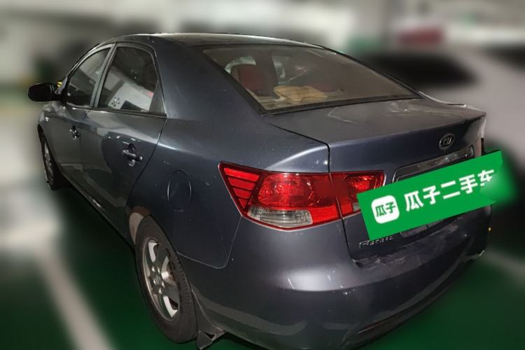 Used Kia Forte 2009 1.6L MT GL Rear Left 45 Deg