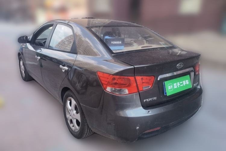 Used Kia Forte 2009 1.6L MT GL Rear Left 45 Deg