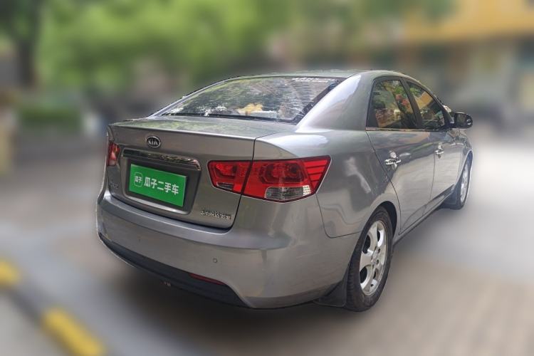 Used Kia Forte 2009 1.6L AT Premium Rear Right 45 Deg