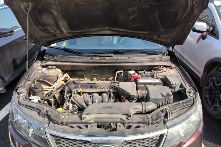 Used Kia Forte 2009 1.6L AT Premium Engine Bay