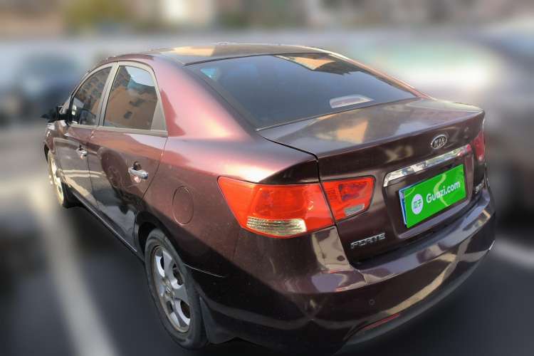Used Kia Forte 2009 1.6L AT Premium Rear Left 45 Deg