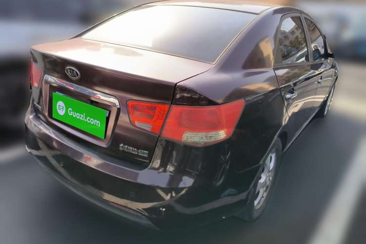 Used Kia Forte 2009 1.6L AT Premium Rear Right 45 Deg