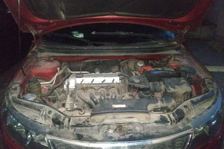 Used Kia Forte 2009 1.6L AT Premium Engine Bay
