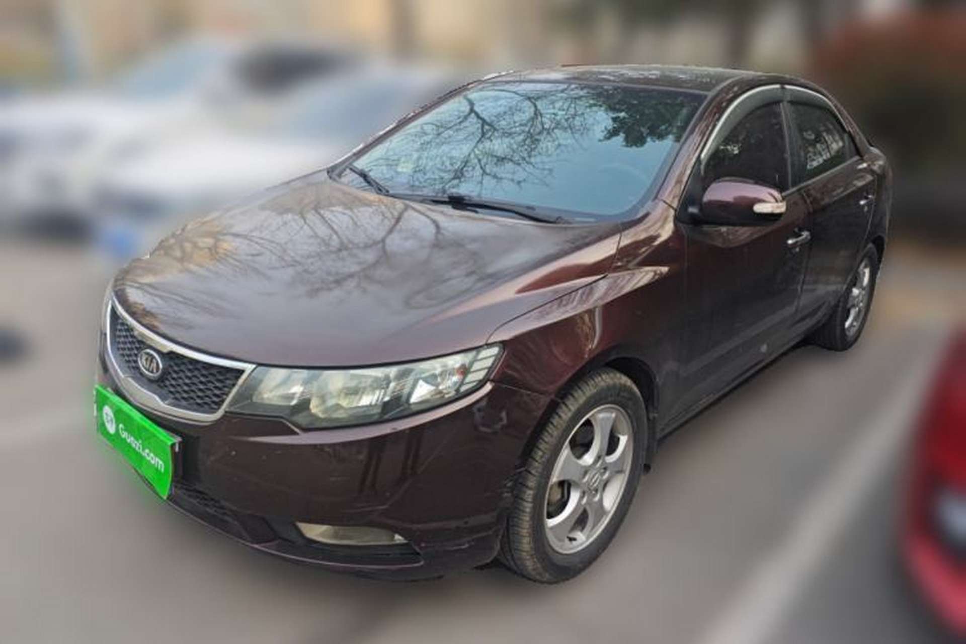 Used Kia Forte 2009 1.6L AT Premium Front Left 45 Deg