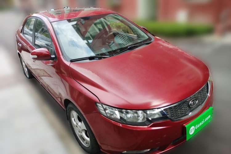 Used Kia Forte 2009 1.6L AT Premium Front Right 45 Deg