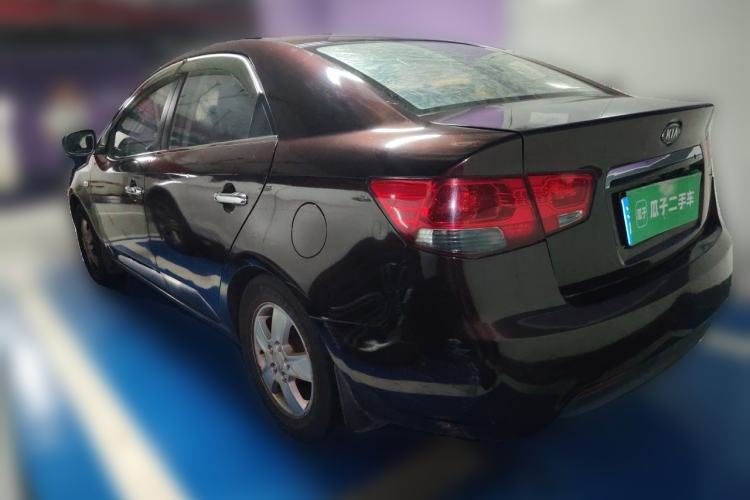 Used Kia Forte 2009 1.6L AT GL Rear Left 45 Deg
