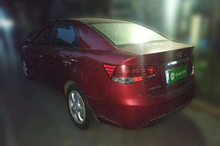 Used Kia Forte 2009 1.6L AT Premium Rear Left 45 Deg