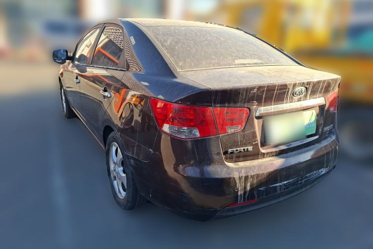 Used Kia Forte 2009 1.6L AT GLS Rear Left 45 Deg