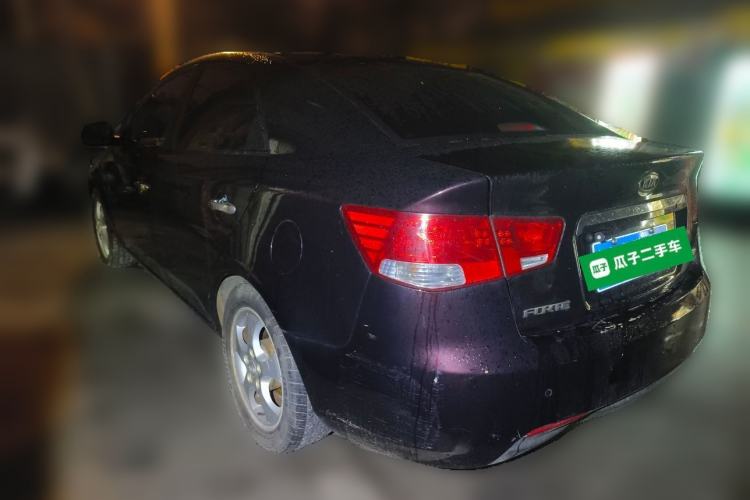 Used Kia Forte 2009 1.6L AT GLS Rear Left 45 Deg