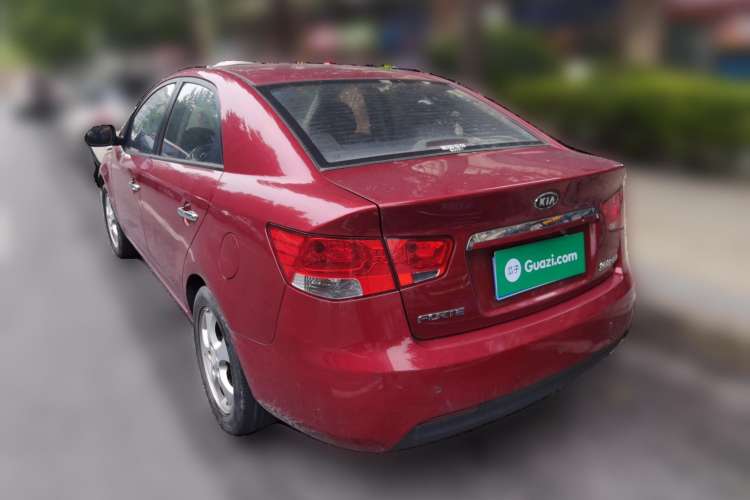 Used Kia Forte 2009 1.6L MT GLS Rear Left 45 Deg