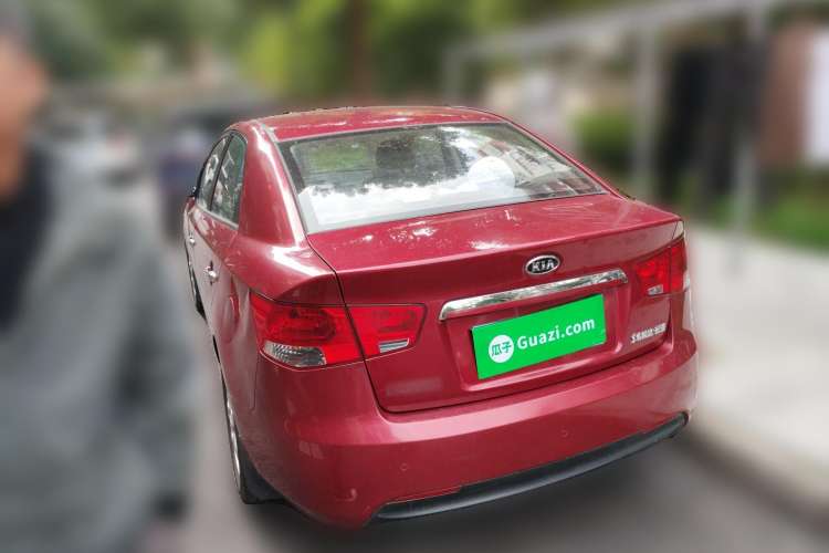 Used Kia Forte 2009 1.6L AT Premium Rear Left 45 Deg