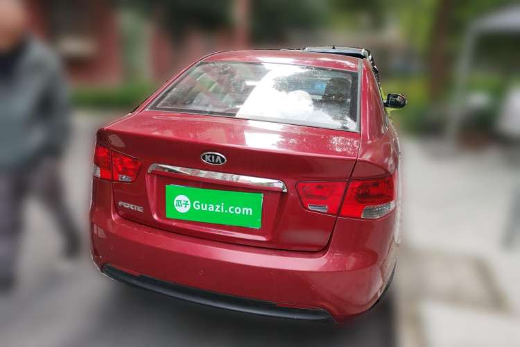 Used Kia Forte 2009 1.6L AT Premium Rear Right 45 Deg