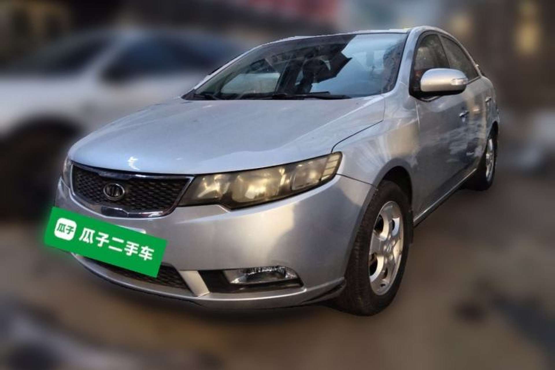 Used Kia Forte 2009 1.6L MT GLS Front Left 45 Deg