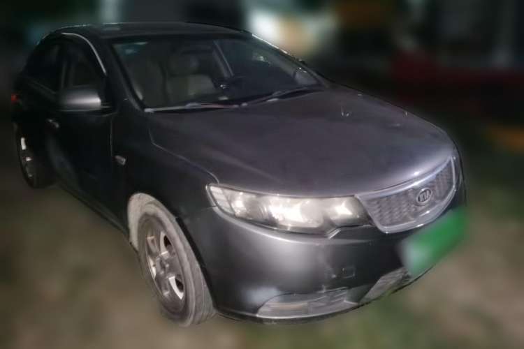 Used Kia Forte 2009 1.6L AT GL Front Right 45 Deg