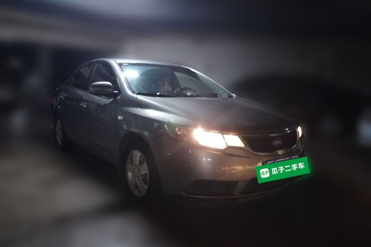 Used Kia Forte 2009 1.6L AT GL Front Right 45 Deg