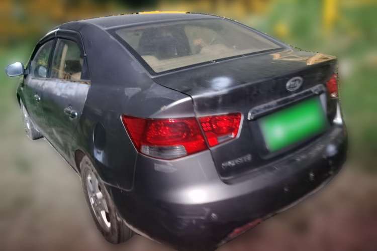 Used Kia Forte 2009 1.6L AT GL Rear Left 45 Deg