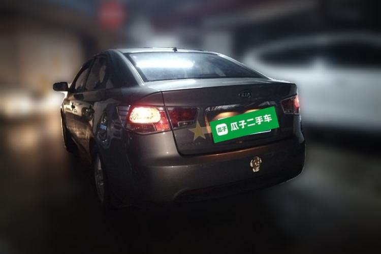 Used Kia Forte 2009 1.6L AT GL Rear Left 45 Deg