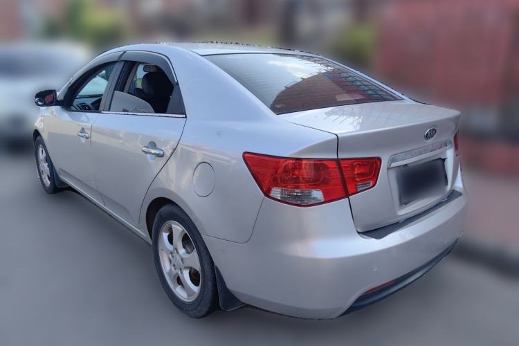 Used Kia Forte 2009 1.6L MT GLS Rear Left 45 Deg