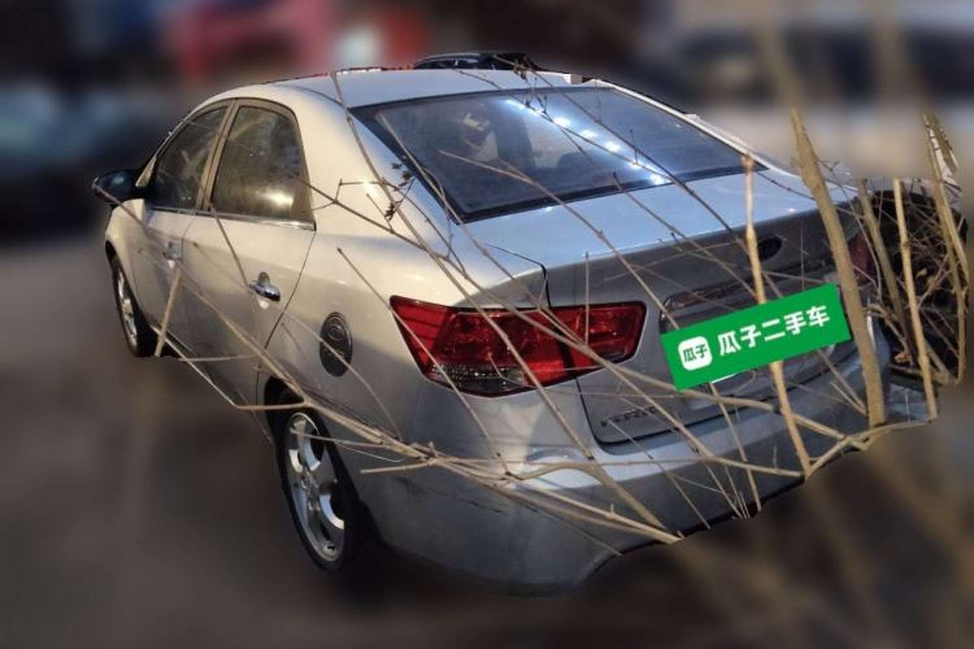Used Kia Forte 2009 1.6L MT GLS Rear Left 45 Deg