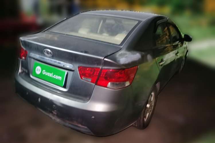 Used Kia Forte 2009 1.6L AT GL Rear Right 45 Deg