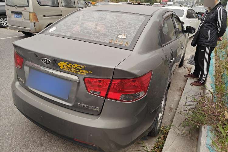 Used Kia Forte 2009 1.6L AT GL Rear Right 45 Deg