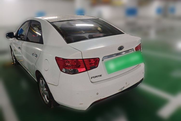 Used Kia Forte 2009 1.6L AT GLS Rear Left 45 Deg