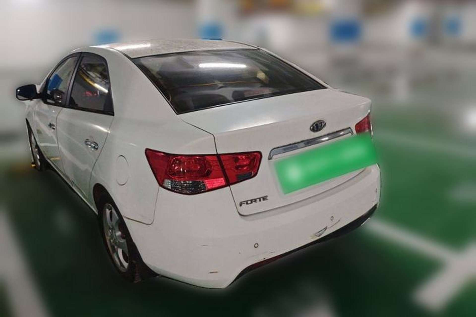 Used Kia Forte 2009 1.6L AT GLS Rear Left 45 Deg