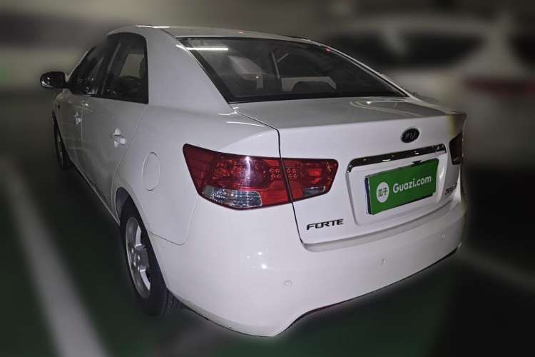 Used Kia Forte 2009 1.6L AT GL Rear Left 45 Deg