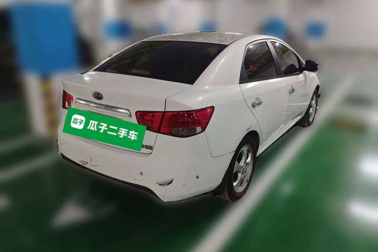 Used Kia Forte 2009 1.6L AT GLS Rear Right 45 Deg