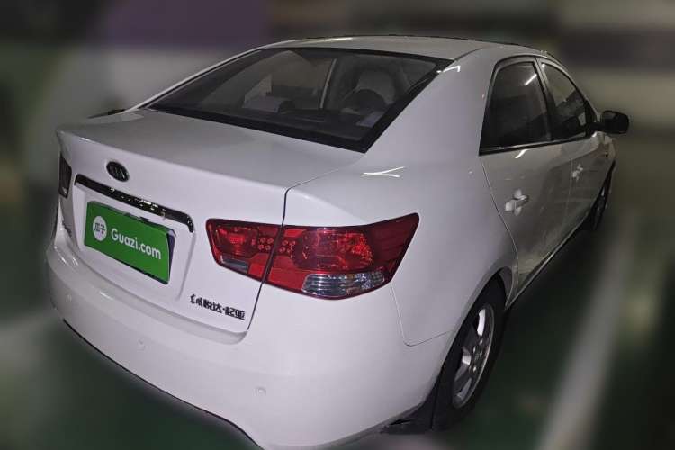 Used Kia Forte 2009 1.6L AT GL Rear Right 45 Deg