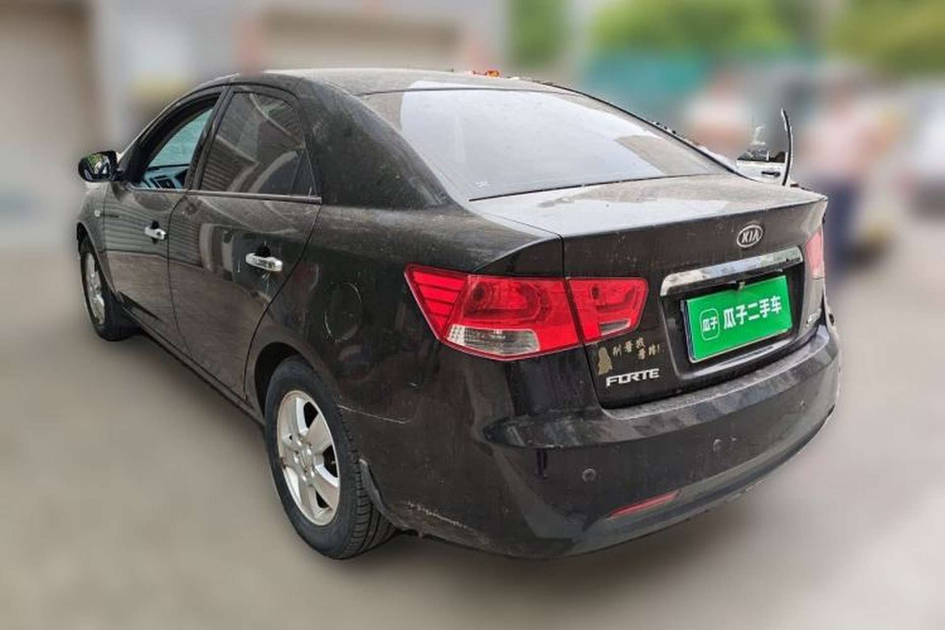 Used Kia Forte 2011 1.6L MT GL Rear Left 45 Deg